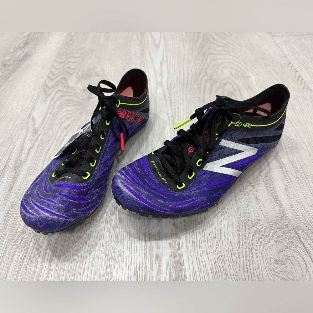 2 Pair of Track Spikes Unisex Shoes - size 5.5 Adidas & 6.5 New Balance